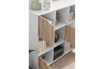 Stående hylle Wohnling Massa Melaminbelagt Sponplate med Oppbevaringsplass 5 Dører Moderne - Møbler - Bord - Avlastningsbord & sidobord - Konsollbord & gangbord
