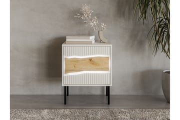 Stintino Nattbord 51 cm - Beige/Brun - Møbler - Bord - Avlastningsbord & sidobord - Sengebord & nattbord