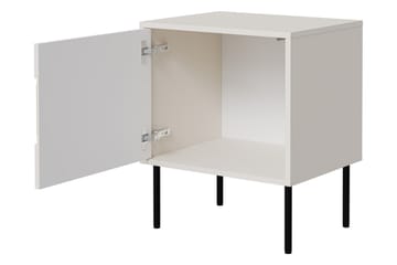 Stintino Nattbord 51 cm - Svart/Brun - Møbler - Bord - Avlastningsbord & sidobord - Sengebord & nattbord