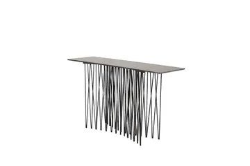 Stone Avlastningsbord 130 cm - Svart - Møbler - Bord - Avlastningsbord & sidobord - Konsollbord & gangbord