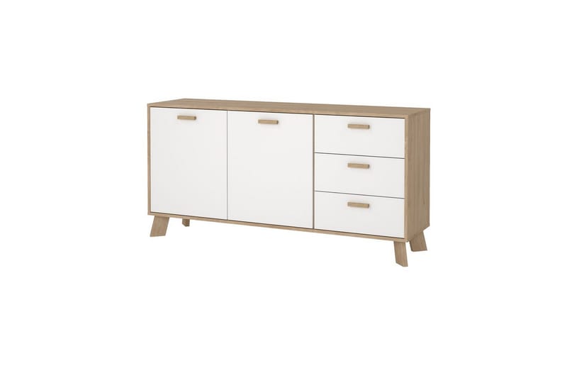 Sumita Konsollbord 147 cm - Hvit/Natur - Møbler - Bord - Avlastningsbord & sidobord - Konsollbord & gangbord