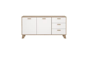 Sumita Konsollbord 147 cm - Hvit/Natur - Møbler - Bord - Avlastningsbord & sidobord - Konsollbord & gangbord