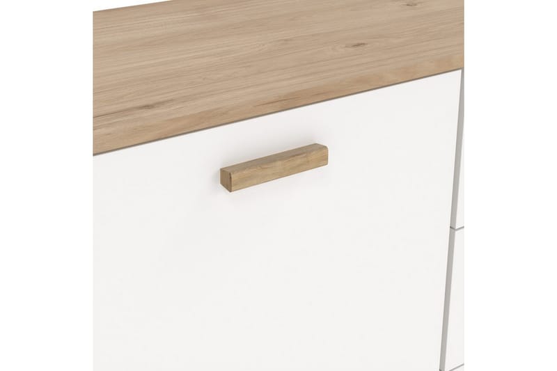 Sumita Konsollbord 147 cm - Hvit/Natur - Møbler - Bord - Avlastningsbord & sidobord - Konsollbord & gangbord