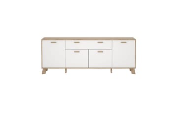 Sumita Konsollbord 196 cm - Natur/Hvit - Møbler - Bord - Avlastningsbord & sidobord - Konsollbord & gangbord