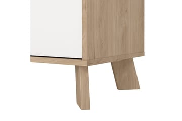 Sumita Konsollbord 196 cm - Natur/Hvit - Møbler - Bord - Avlastningsbord & sidobord - Konsollbord & gangbord
