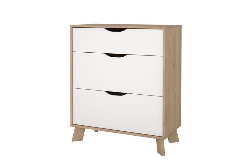Sumita Konsollbord 79 cm - Natur/Hvit - Møbler - Bord - Avlastningsbord & sidobord - Konsollbord & gangbord