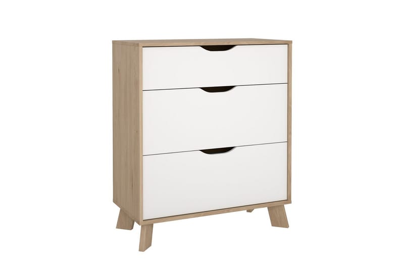 Sumita Konsollbord 79 cm - Natur/Hvit - Møbler - Bord - Avlastningsbord & sidobord - Konsollbord & gangbord