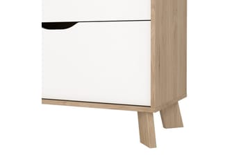 Sumita Konsollbord 79 cm - Natur/Hvit - Møbler - Bord - Avlastningsbord & sidobord - Konsollbord & gangbord