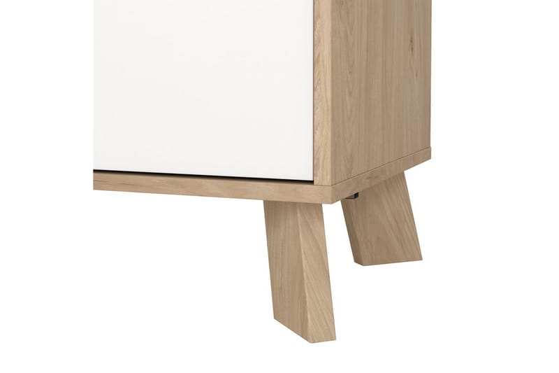 Sumita Konsollbord 99 cm - Hvit/Kirsebærrød - Møbler - Bord - Avlastningsbord & sidobord - Konsollbord & gangbord