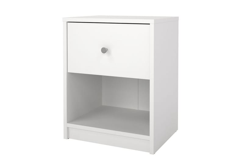 Sundra Nattbord 38 cm - Hvit - Møbler - Bord - Avlastningsbord & sidobord - Sengebord & nattbord