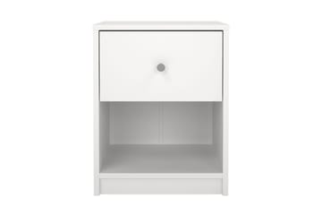 Sundra Nattbord 38 cm - Hvit - Møbler - Bord - Avlastningsbord & sidobord - Sengebord & nattbord