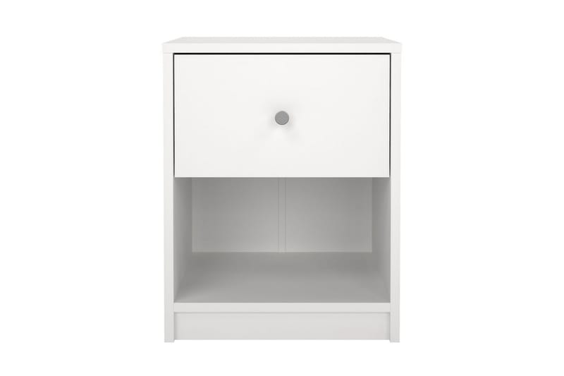 Sundra Nattbord 38 cm - Hvit - Møbler - Bord - Avlastningsbord & sidobord - Sengebord & nattbord