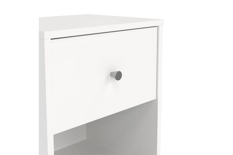 Sundra Nattbord 38 cm - Hvit - Møbler - Bord - Avlastningsbord & sidobord - Sengebord & nattbord