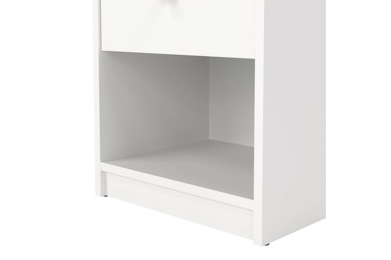 Sundra Nattbord 38 cm - Hvit - Møbler - Bord - Avlastningsbord & sidobord - Sengebord & nattbord