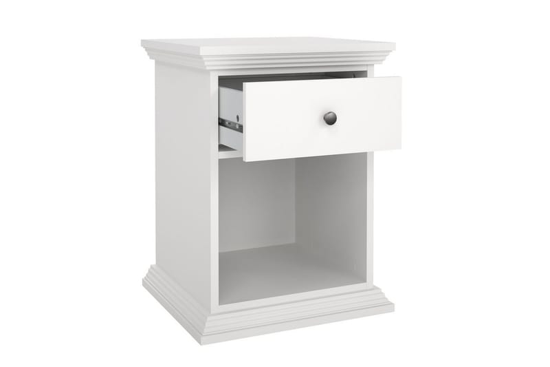 Suneta Nattbord 48 cm - Hvit - Møbler - Bord - Avlastningsbord & sidobord - Sengebord & nattbord