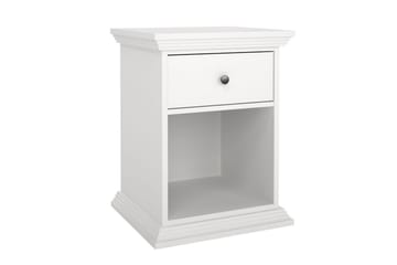 Suneta Nattbord 48 cm - Hvit - Møbler - Bord - Avlastningsbord & sidobord - Sengebord & nattbord