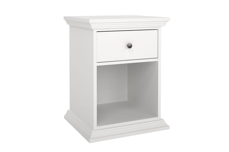 Suneta Nattbord 48 cm - Hvit - Møbler - Bord - Avlastningsbord & sidobord - Sengebord & nattbord