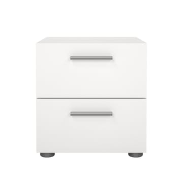 Suntia Nattbord med 2 skuffer 40x40x42 cm - Møbler - Bord - Avlastningsbord & sidobord - Sengebord & nattbord