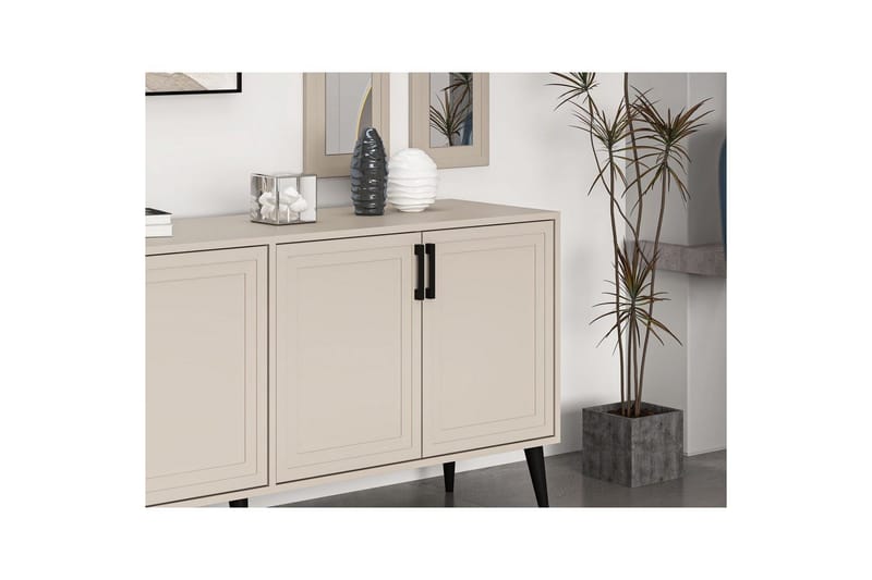 Syrri Konsollbord 180 cm - Sandstein - Møbler - Bord - Avlastningsbord & sidobord - Konsollbord & gangbord