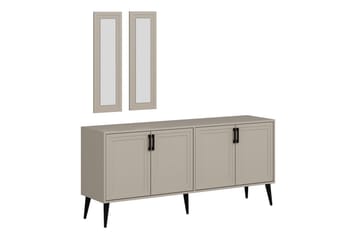 Syrri Konsollbord 180 cm - Sandstein - Møbler - Bord - Avlastningsbord & sidobord - Konsollbord & gangbord