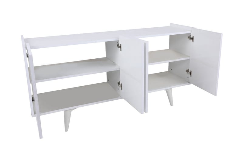 Tømmebord Bære 150 cm - Hvit - Konsollbord & gangbord - Avlastningsbord & sidobord - Entreoppbevaring