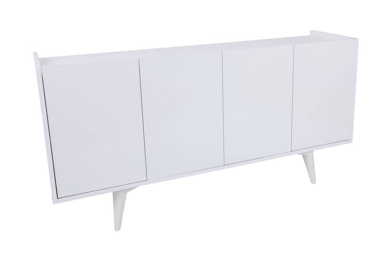 Tømmebord Bære 150 cm - Hvit - Konsollbord & gangbord - Avlastningsbord & sidobord - Entreoppbevaring