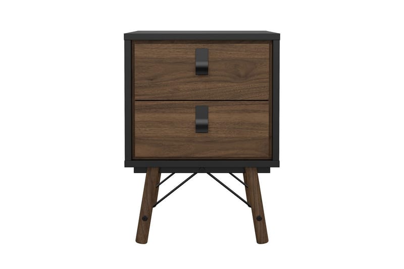 Tadami Nattbord 43 cm - Askgrå/Natur - Møbler - Bord - Avlastningsbord & sidobord - Sengebord & nattbord