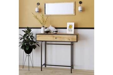 Taharoa Konsollbord 100 cm - Eik/Sort - Møbler - Bord - Avlastningsbord & sidobord - Konsollbord & gangbord