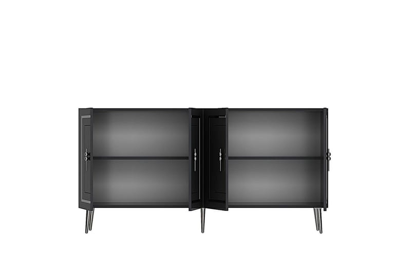 Talon Konsollbord 150 cm - Antrasitt/Sølv - Møbler - Bord - Avlastningsbord & sidobord - Konsollbord & gangbord