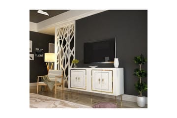 Talon Konsollbord 150 cm - Hvit/Gull - Møbler - Bord - Avlastningsbord & sidobord - Konsollbord & gangbord