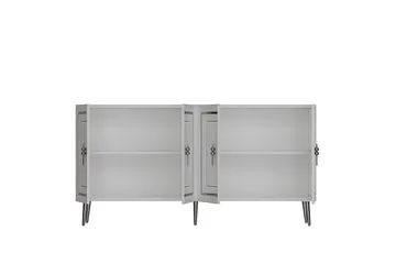 Talon Konsollbord 150 cm - Hvit/Sølv - Møbler - Bord - Avlastningsbord & sidobord - Konsollbord & gangbord