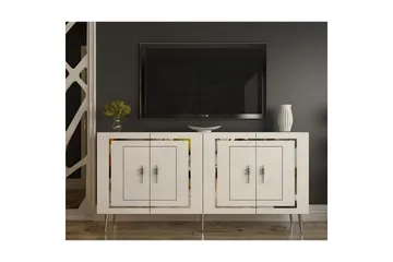 Talon Konsollbord 150 cm - Hvit/Sølv - Møbler - Bord - Avlastningsbord & sidobord - Konsollbord & gangbord