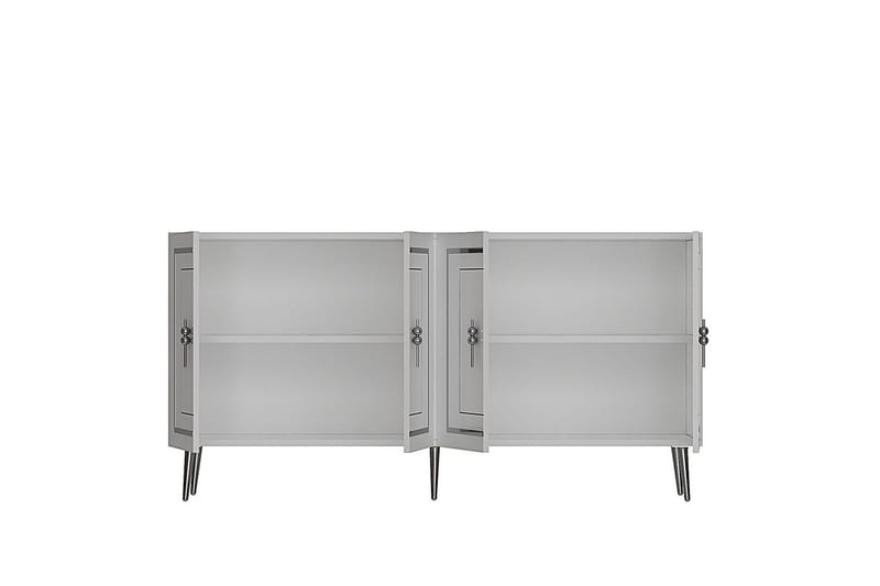 Talon Konsollbord 150 cm - Hvit/Sølv - Møbler - Bord - Avlastningsbord & sidobord - Konsollbord & gangbord