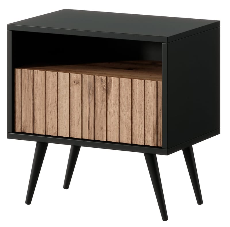 Tapas Nattbord 48 cm, Svart