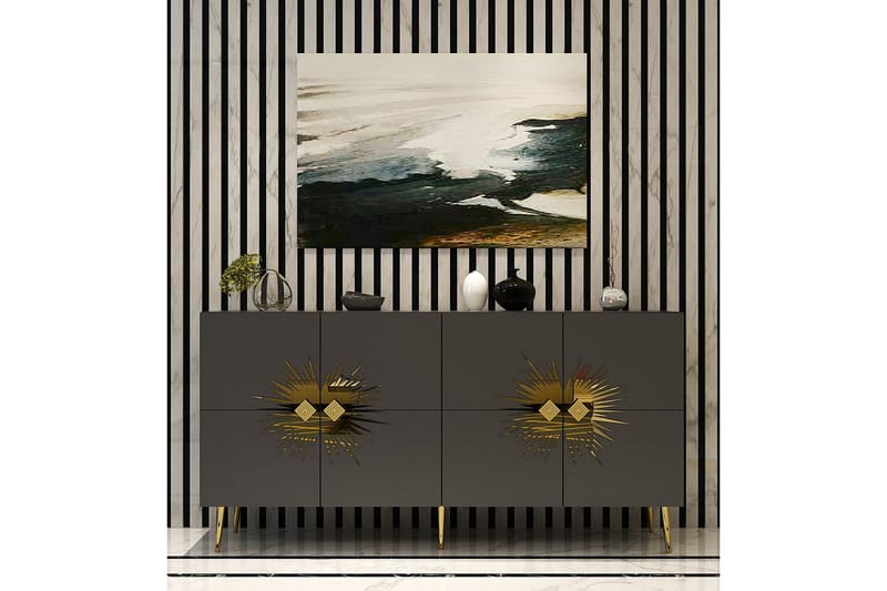 Tari Konsollbord 150 cm - Bronse/Kullgrå - Møbler - Bord - Avlastningsbord & sidobord - Konsollbord & gangbord