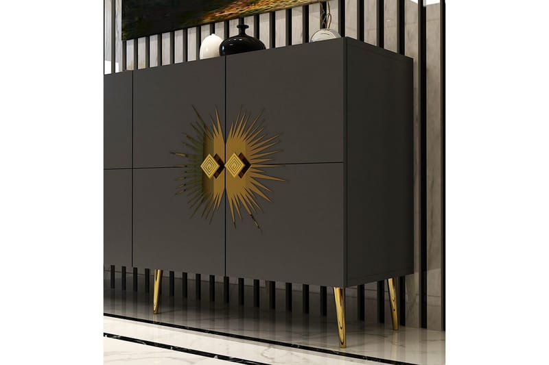Tari Konsollbord 150 cm - Bronse/Kullgrå - Møbler - Bord - Avlastningsbord & sidobord - Konsollbord & gangbord
