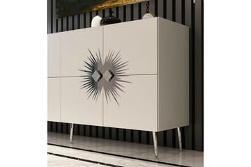 Tari Konsollbord 150 cm - Hvit/Sølv - Møbler - Bord - Avlastningsbord & sidobord - Konsollbord & gangbord