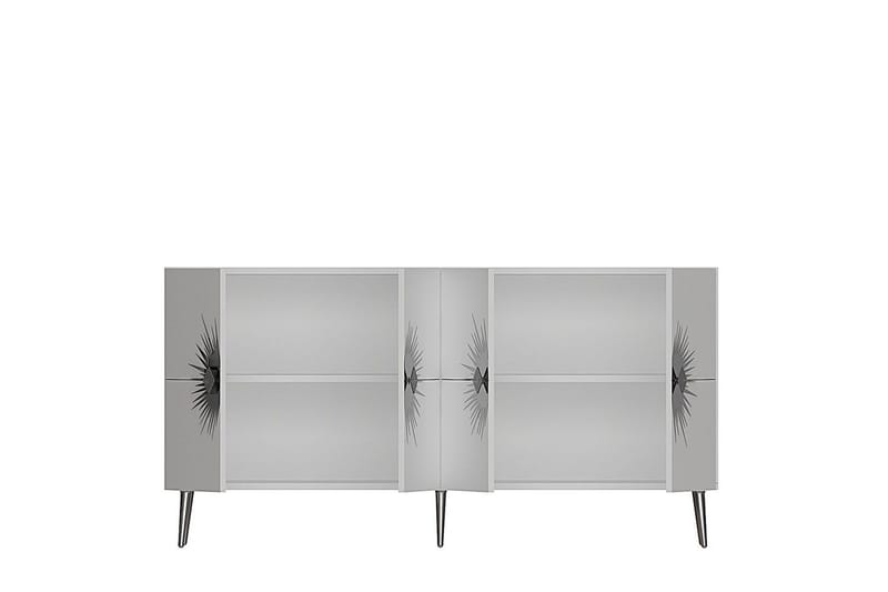 Tari Konsollbord 150 cm - Hvit/Sølv - Møbler - Bord - Avlastningsbord & sidobord - Konsollbord & gangbord