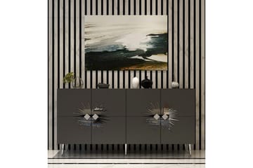 Tari Konsollbord 150 cm - Kullgrå/Sølv - Møbler - Bord - Avlastningsbord & sidobord - Konsollbord & gangbord
