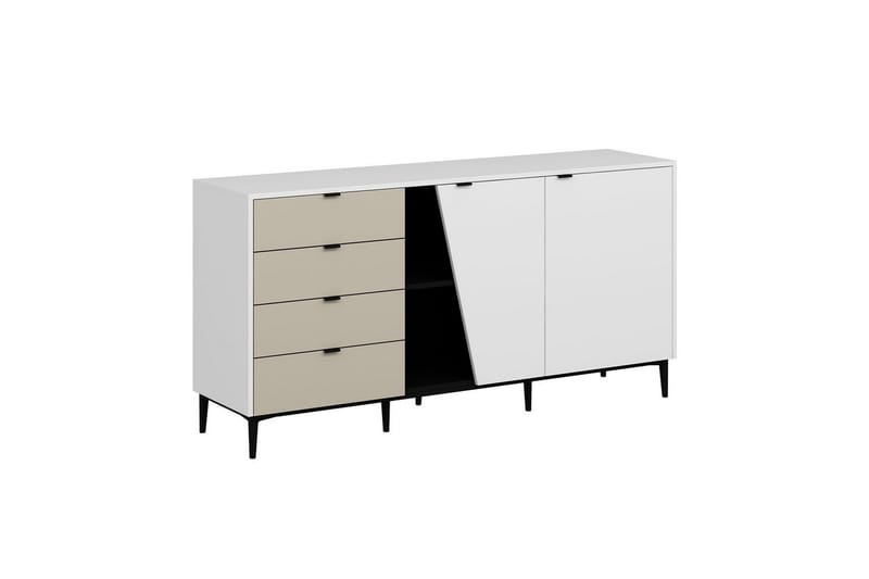 Tarnen Konsollbord 180 cm - Svart/Sand/Hvit - Møbler - Bord - Avlastningsbord & sidobord - Konsollbord & gangbord
