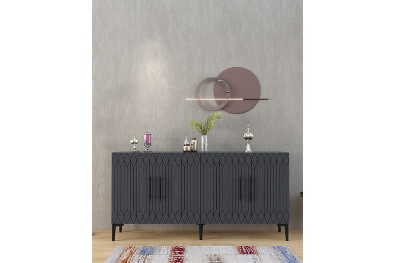 Tavrosen Konsollbord 150 cm - Antrasitt - Møbler - Bord - Avlastningsbord & sidobord - Konsollbord & gangbord