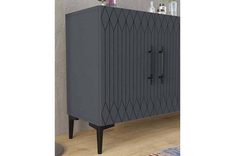 Tavrosen Konsollbord 150 cm - Antrasitt - Møbler - Bord - Avlastningsbord & sidobord - Konsollbord & gangbord