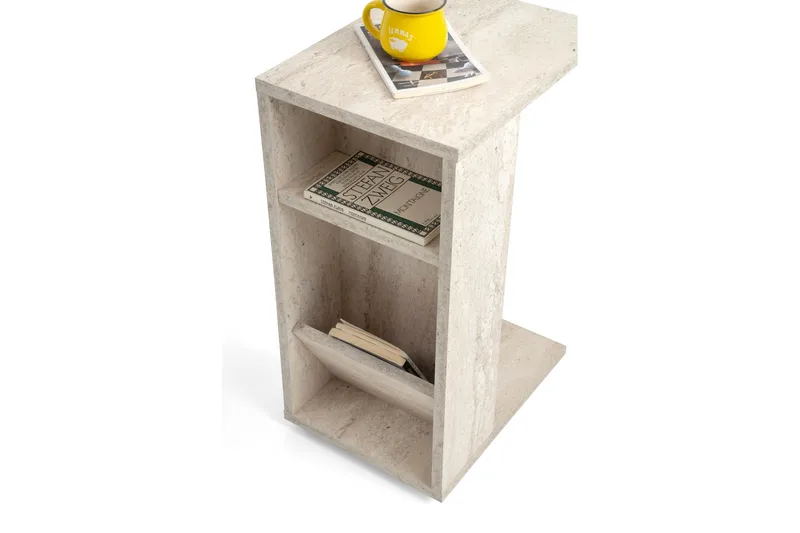 Tekel Sidebord 30 cm - Marmor - Møbler - Bord - Avlastningsbord & sidobord - Lampebord & sidebord