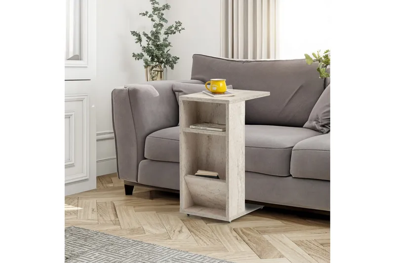 Tekel Sidebord 30 cm - Marmor - Møbler - Bord - Avlastningsbord & sidobord - Brettbord og småbord