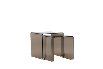 Telemark sidebord 36 cm - Bruntonet glass - Møbler - Bord - Avlastningsbord & sidobord - Settbord