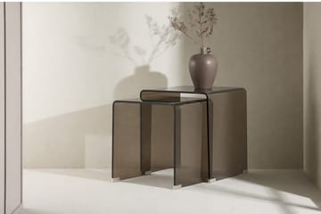 Telemark sidebord 36 cm - Bruntonet glass - Møbler - Bord - Avlastningsbord & sidobord - Settbord