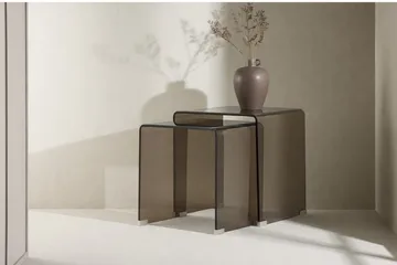 Telemark sidebord 36 cm - Bruntonet glass - Møbler - Bord - Avlastningsbord & sidobord - Settbord