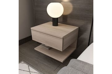 Telo Nattbord 45 cm - Rød - Møbler - Bord - Avlastningsbord & sidobord - Sengebord & nattbord