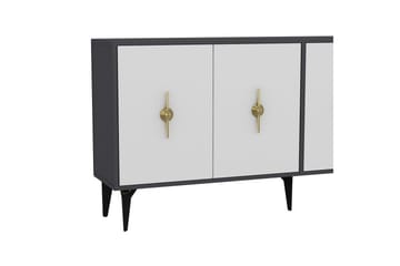 Thylen Konsollbord 180 cm - Antrasitt/Hvit - Møbler - Bord - Avlastningsbord & sidobord - Konsollbord & gangbord