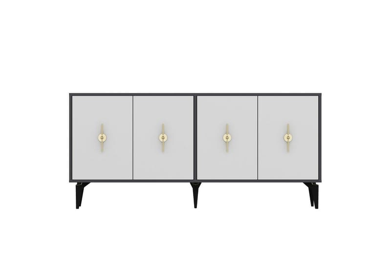 Thylen Konsollbord 180 cm - Antrasitt/Hvit - Møbler - Bord - Avlastningsbord & sidobord - Konsollbord & gangbord